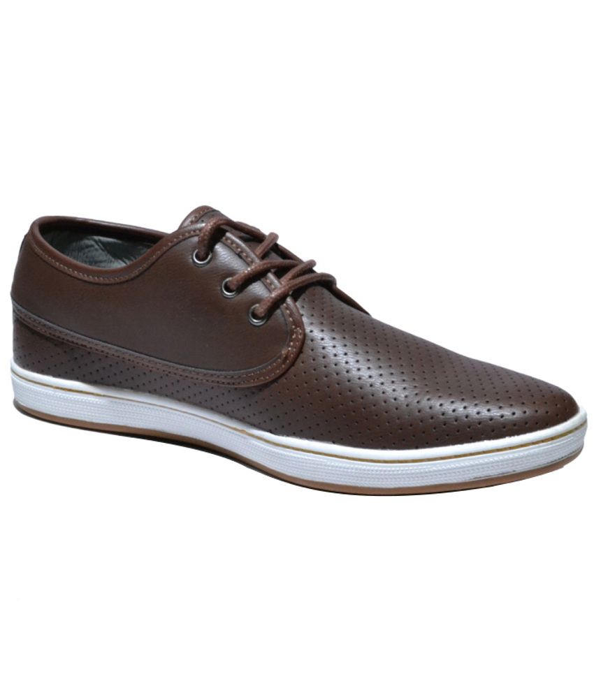 duke brown casual shoes