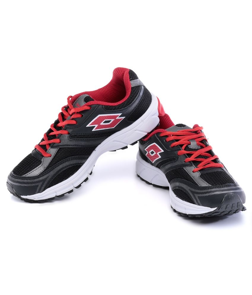 Lotto Zenith Black Sport Shoes Price in India Buy Lotto Zenith Black