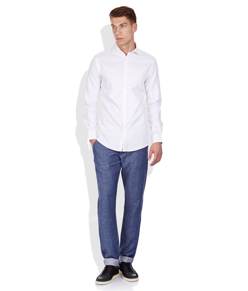 jack n jones white shirt