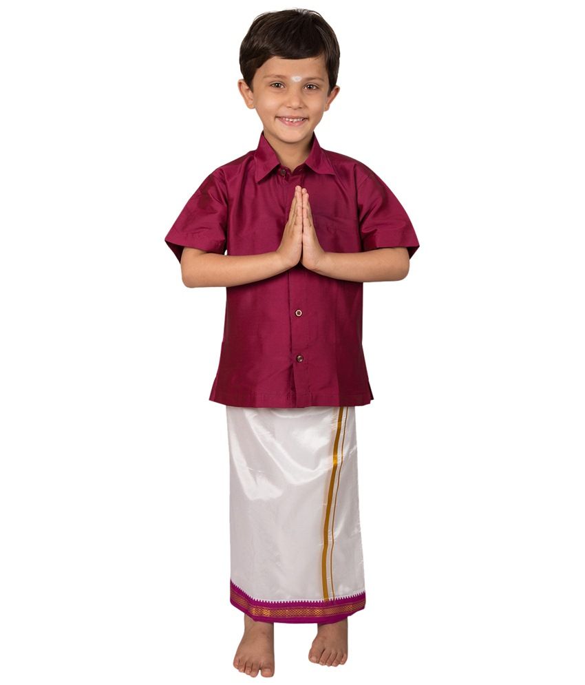 color shirts for dhotis