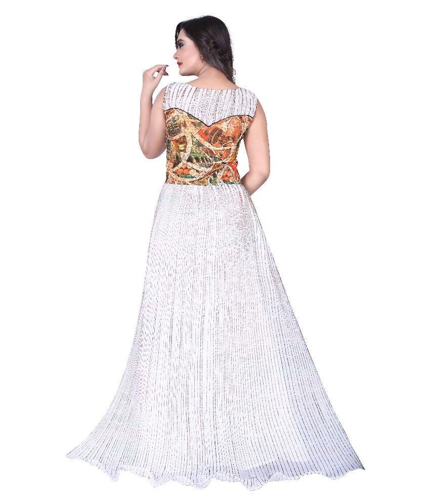 georgette gowns online india