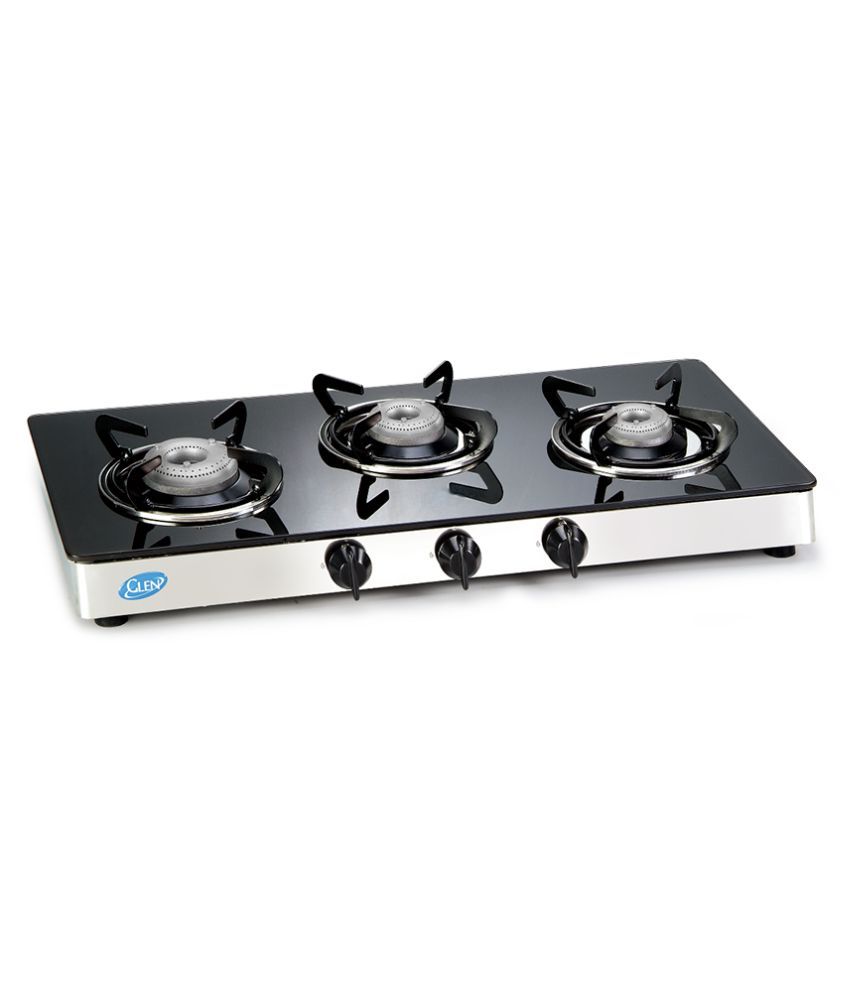 Glen 3B Glass Alda 3 Burner Manual Gas Stove Price in India Buy