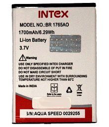 Intex 1700mAh Mobile Battery (For Intex Aqua Speed) Image