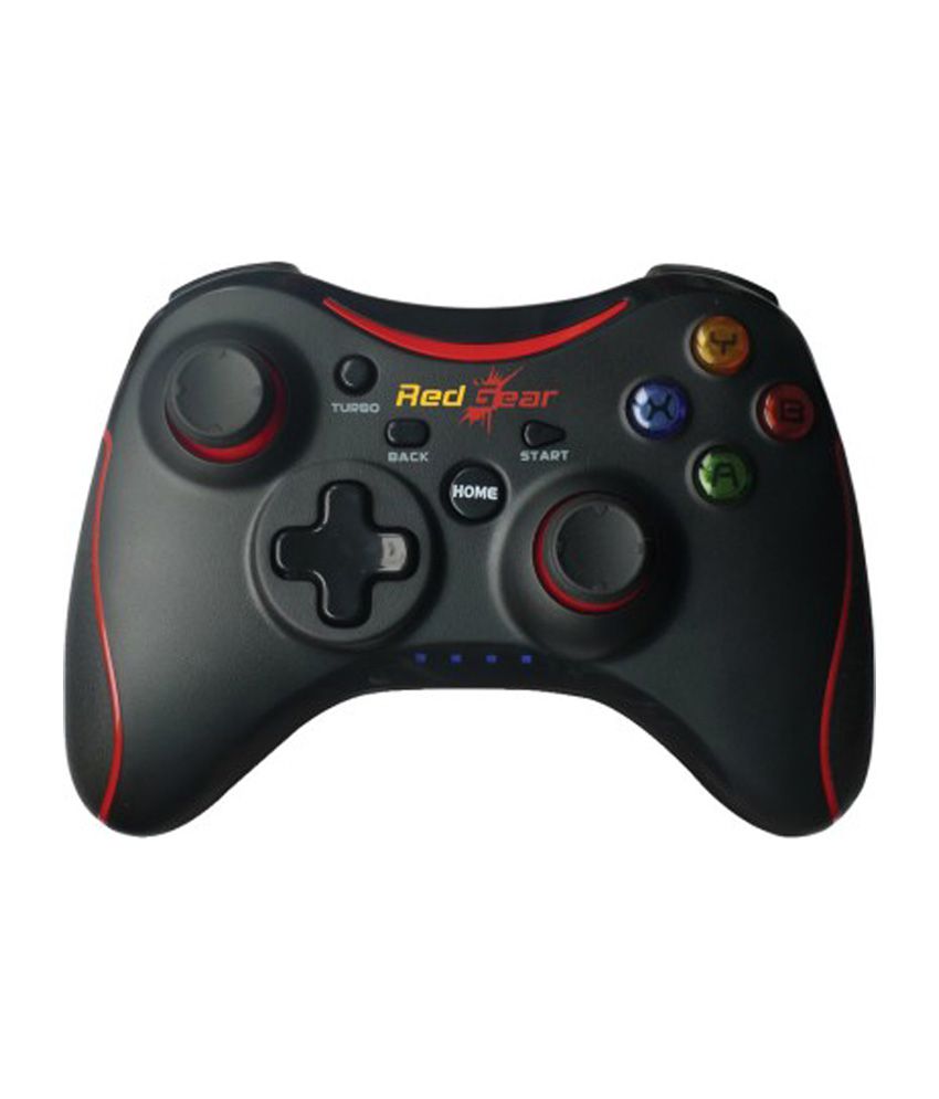     			Red Gear Pro Series (Wireless) Gamepad (Black, For PC)