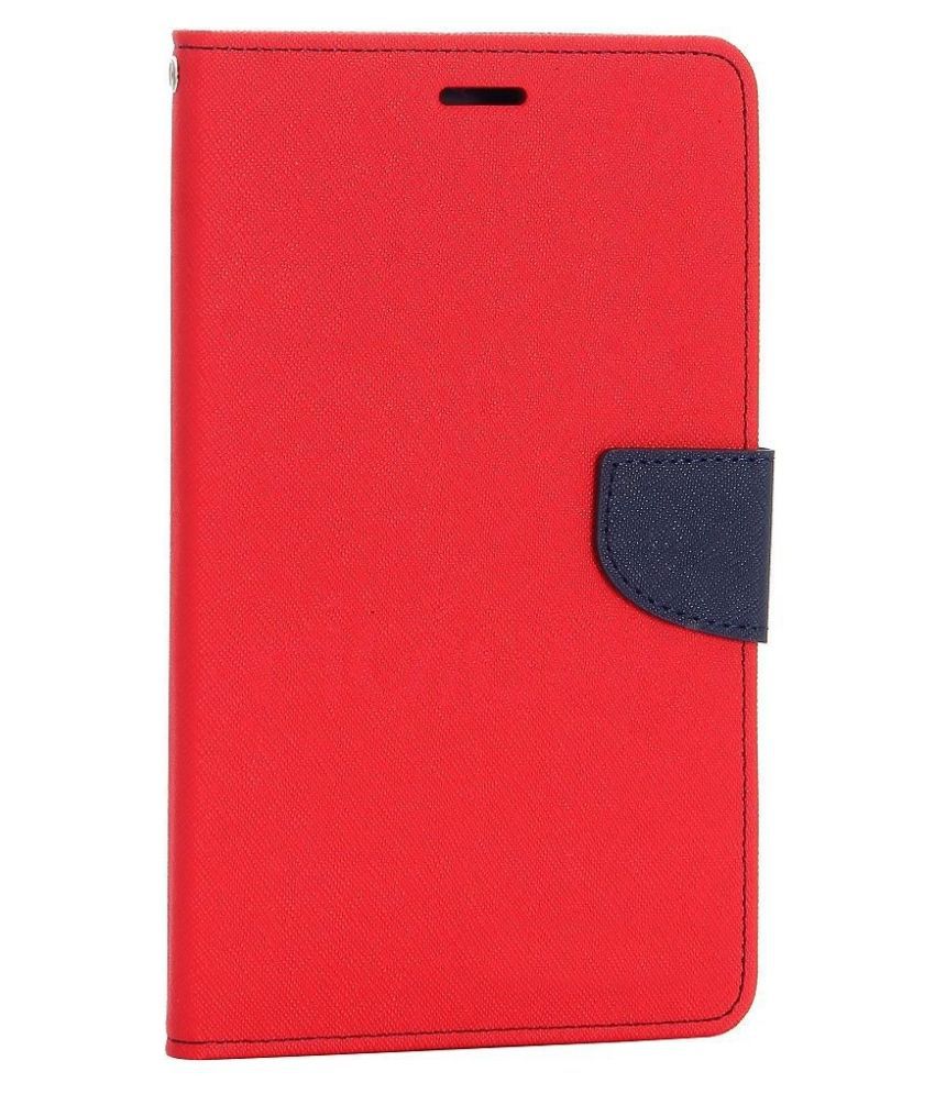     			SCHOFIC Flip Cover for Samsung Galaxy Tab 4 T231 - Red