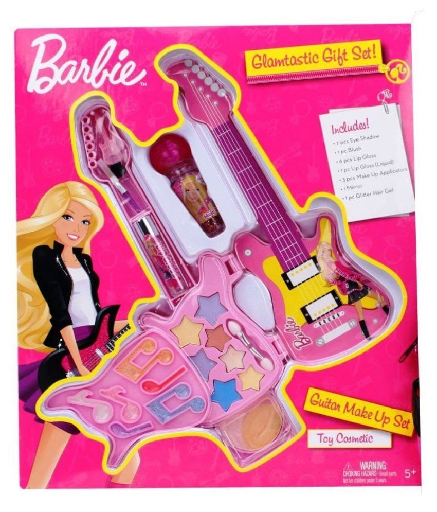 pink barbie guitar