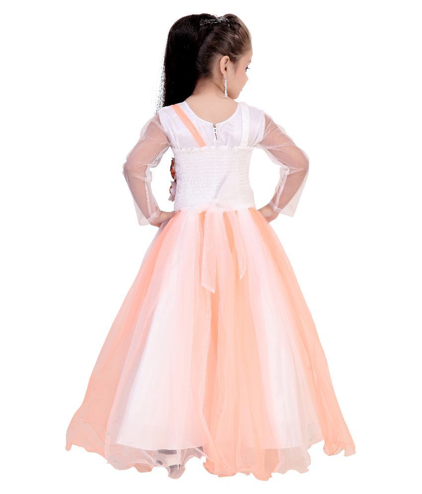 peach gown online india