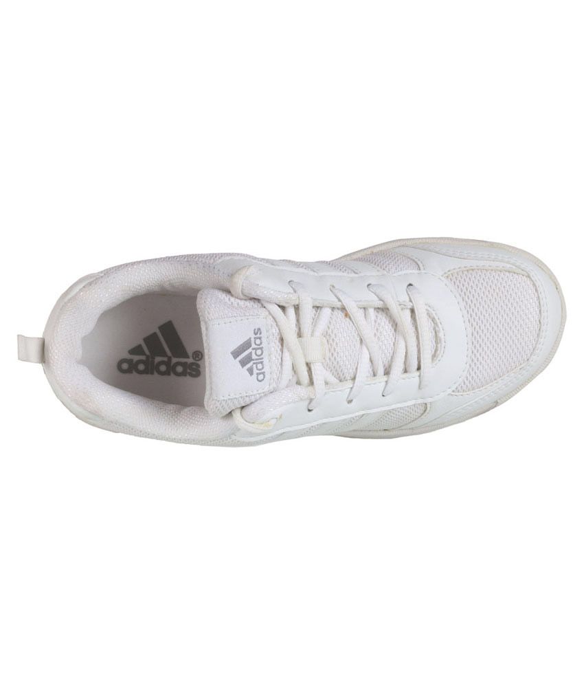 adidas white shoes for kids