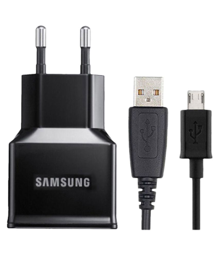 Samsung Mobile Charger Black With 1 Meter Usb Data Cable Snapdeal price ...