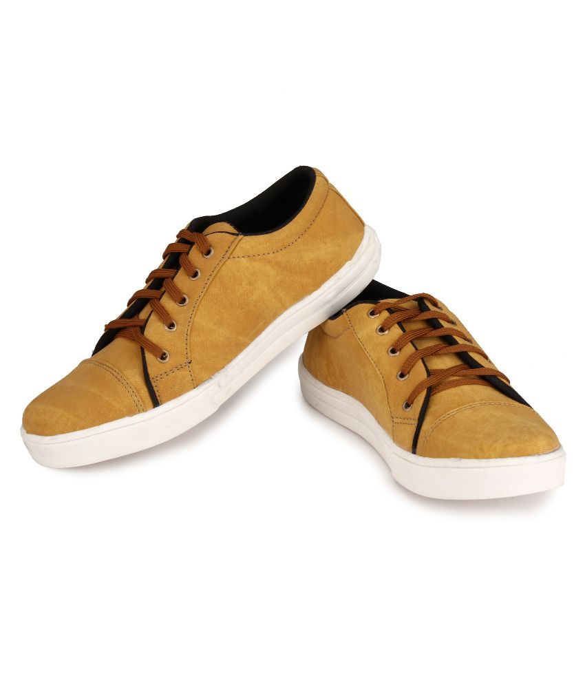 tan sneaker shoes