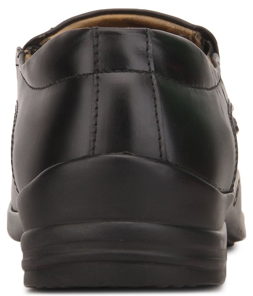 red chief shoes black leather