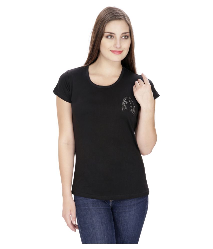 Buy Ngt Multi Color Cotton Lycra Tees Online At Best Prices In India Snapdeal 0497