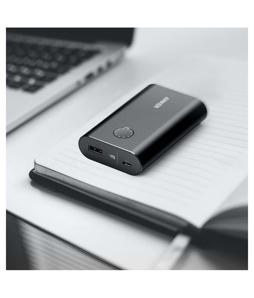 Anker PowerCore+ 10050 QC 2.0 10050 mAh Power Bank - Black ...