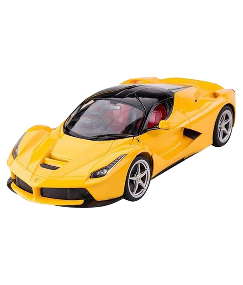 yellow rc car