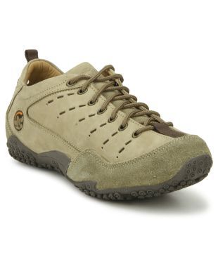 Woodland Khaki Outdoor Casual Shoes 