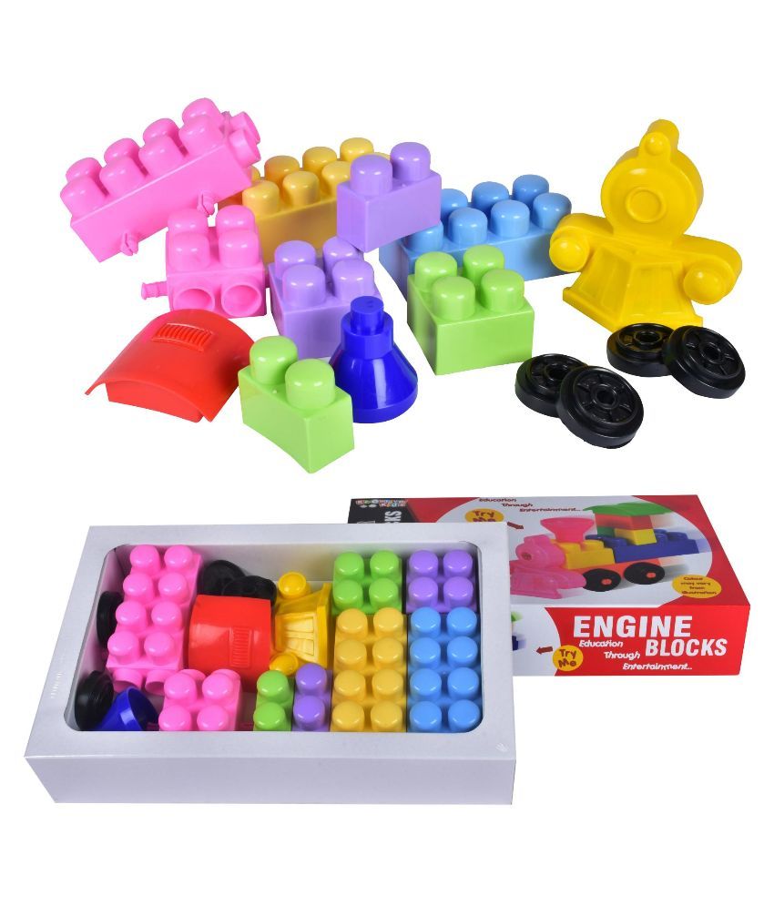 Kreative Kids Super Engine Blocks Construction Set(15 pcs) - Buy ...