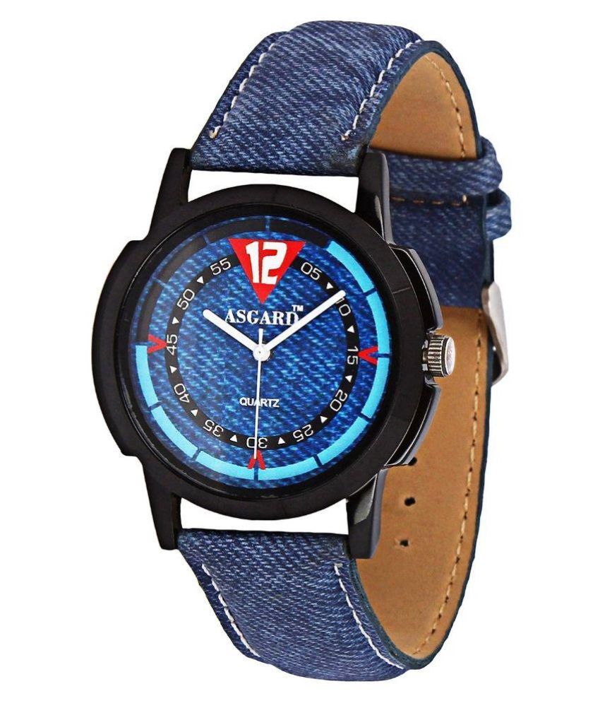 Asgard Blue Analog Watch - Buy Asgard Blue Analog Watch Online at Best