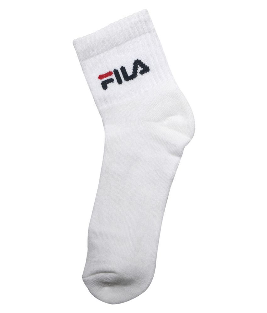 fila sock shoes white