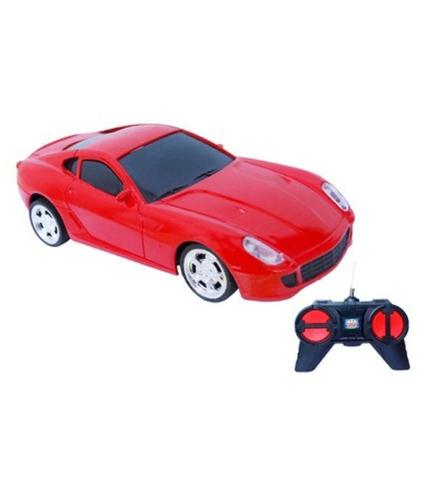 red remote car