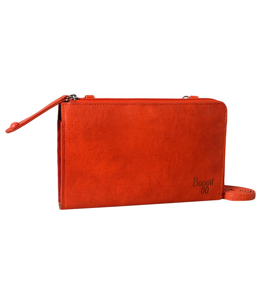 baggit orange bag