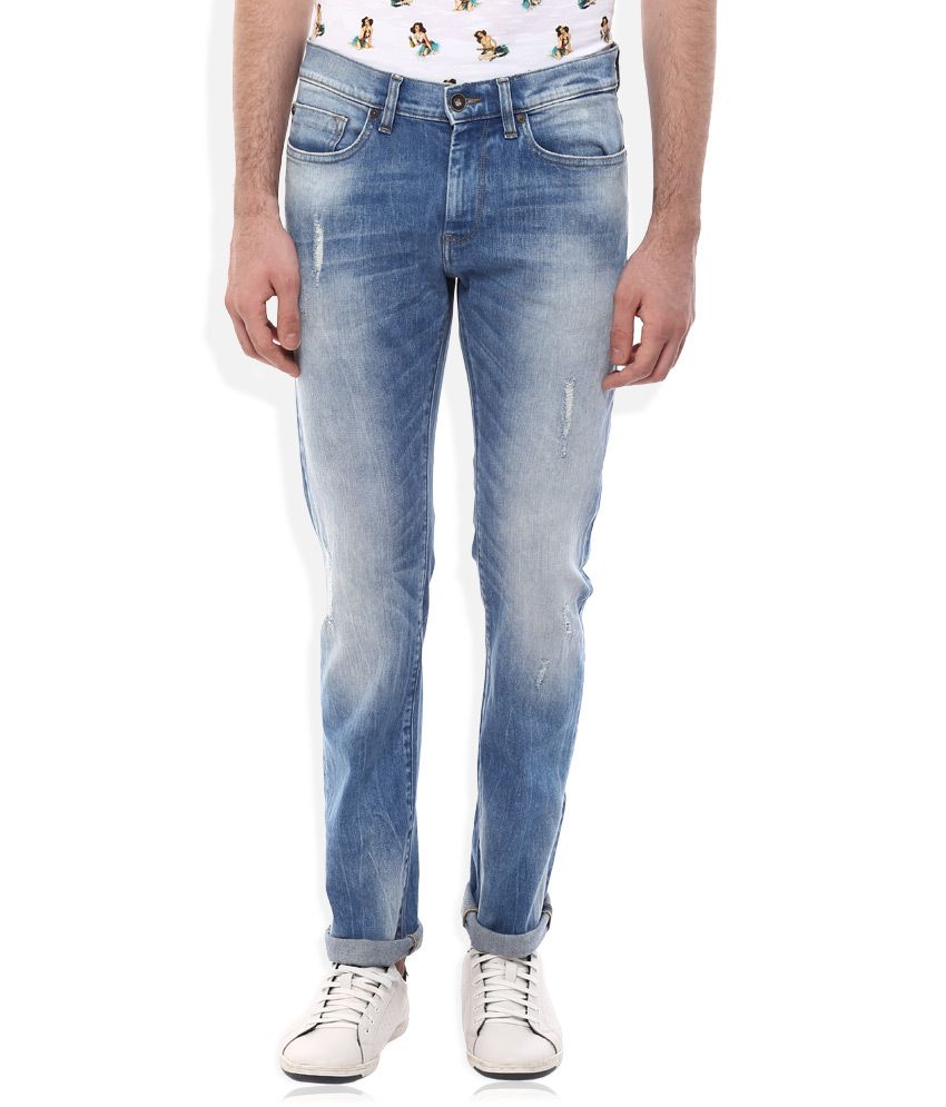 Celio BLUE Regular Fit Jeans - Buy Celio BLUE Regular Fit Jeans Online ...