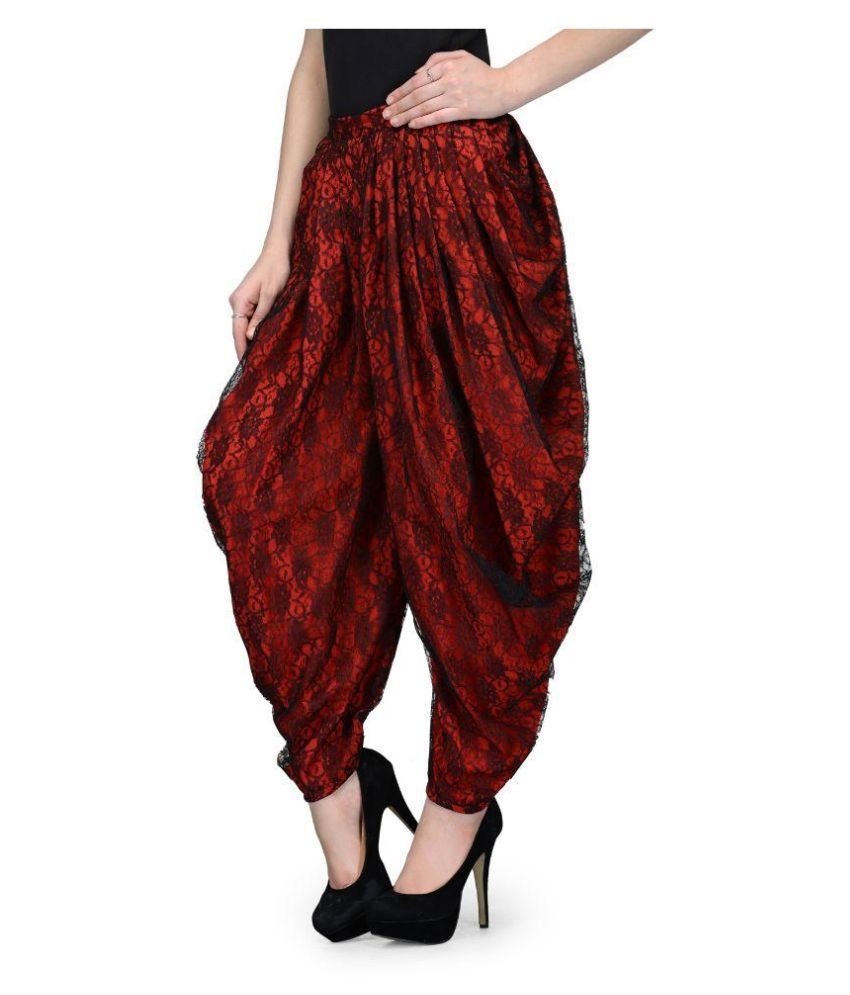 printed dhoti pants