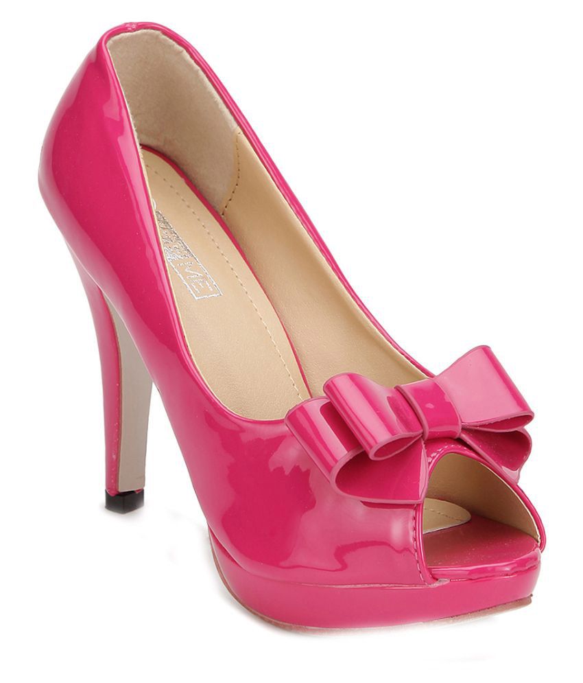 Yepme Pink Stiletto Heels Price in India- Buy Yepme Pink Stiletto Heels ...