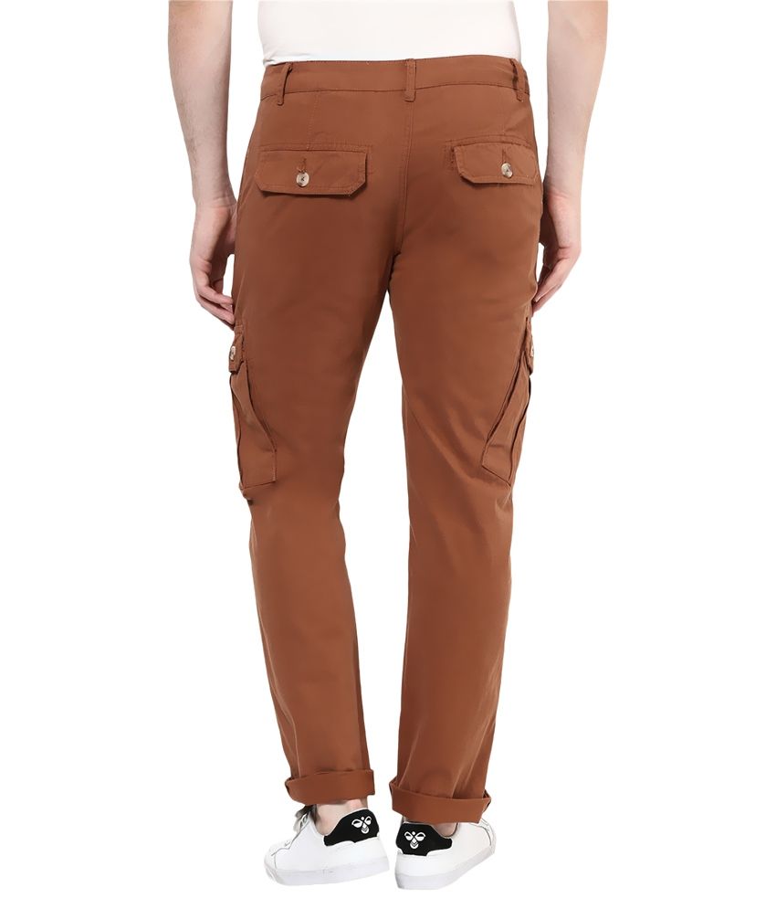 brown cargos women's