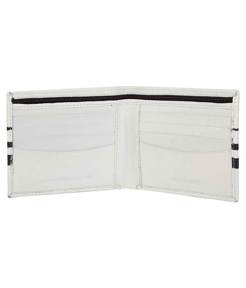 white leather wallet mens