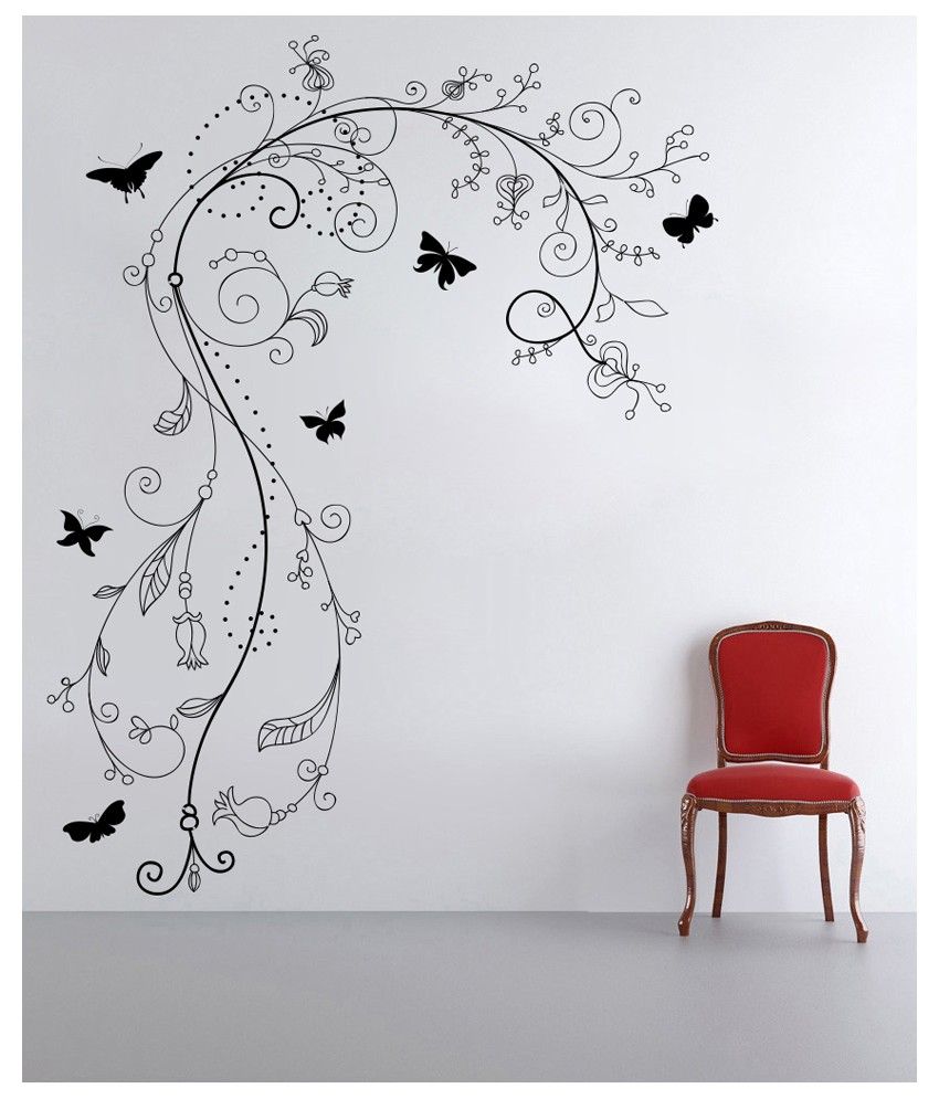 Creatick Studio Swirls Vinyl Wall Stickers Buy Creatick Studio Swirls