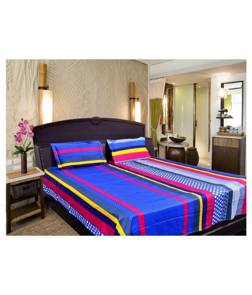 Goretail Double Cotton Abstract Bed Sheet - Buy Goretail ...