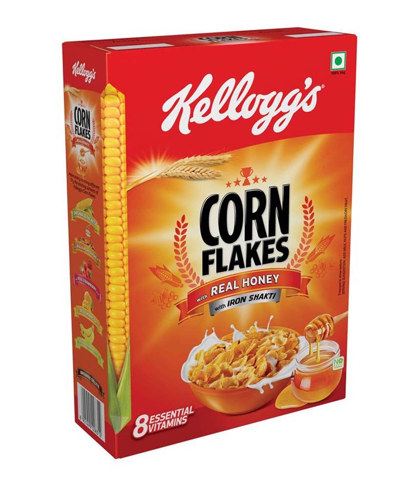 Kellogg Real Honey Corn Flakes 300 gm Buy Kellogg Real Honey Corn