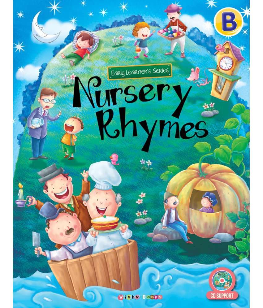 Nursery Rhymes-B (with CD): Buy Nursery Rhymes-B (with CD) Online at ...