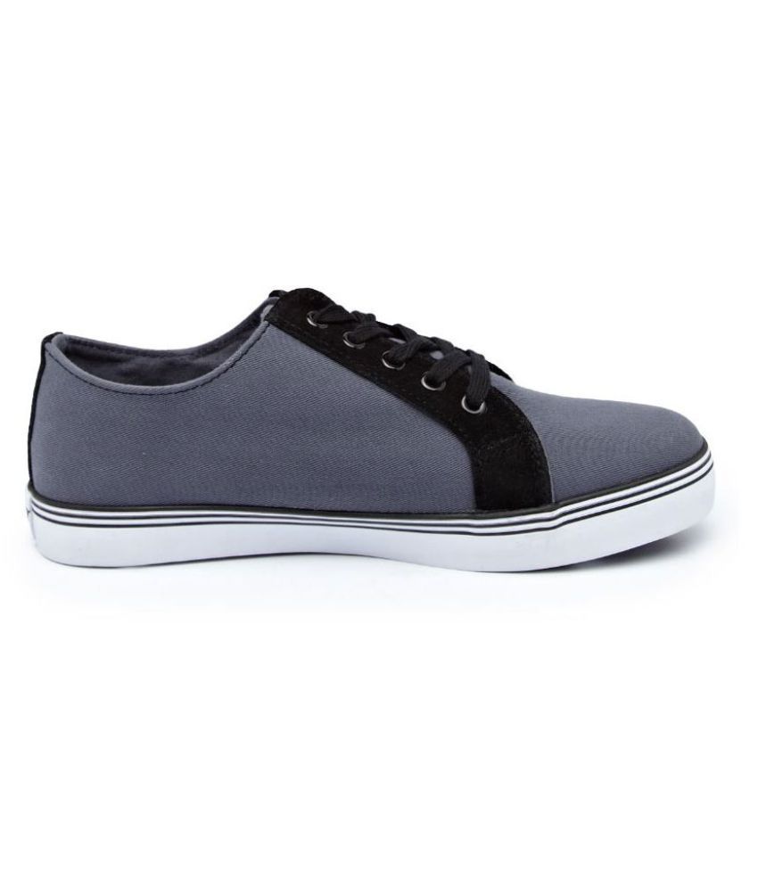 Dickies Gray Canvas Shoes - Buy Dickies Gray Canvas Shoes Online at ...