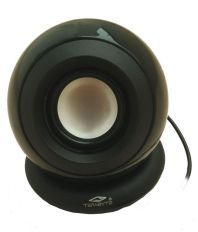 Terabyte MS-0136 2.0 Mini Desktop Speakers - Black