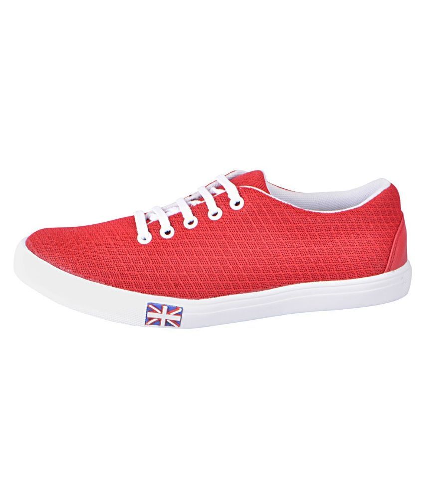 Red Rose Red Sneaker Shoes - Buy Red Rose Red Sneaker Shoes Online at