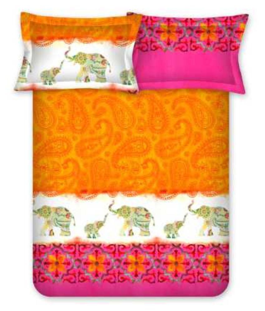 Bombay Dyeing Queen Cotton Animal Bed Sheet Buy Bombay Dyeing Queen