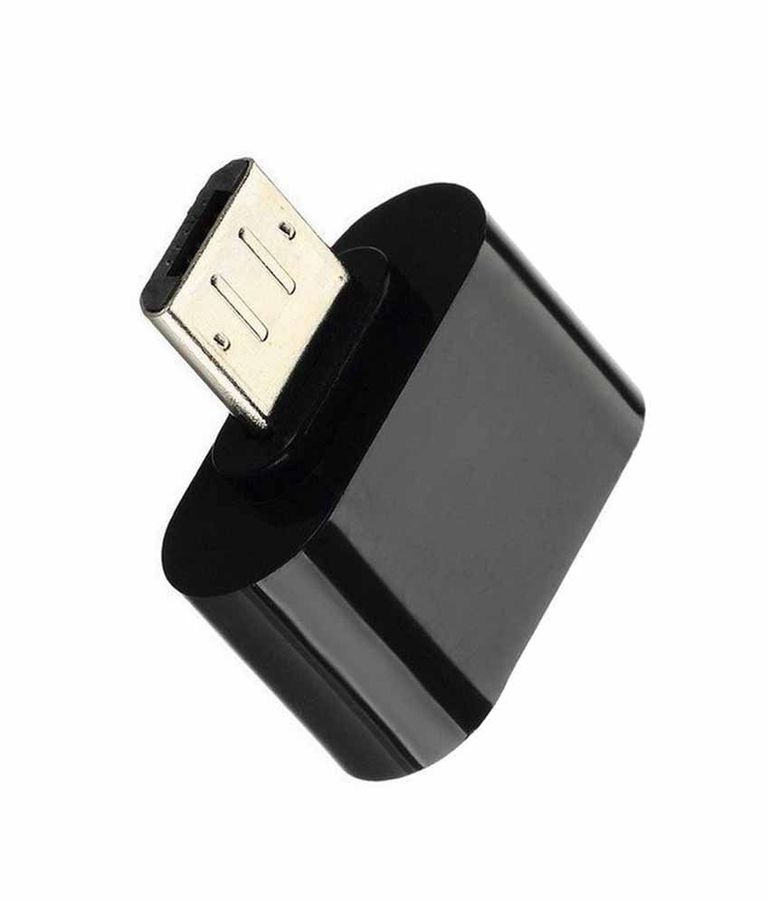     			Red Knight Black Micro USB OTG Adapter