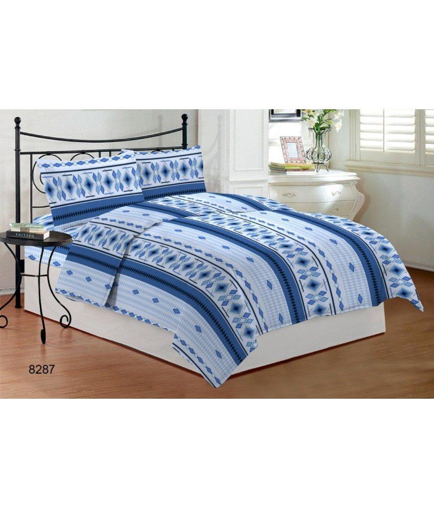 Bombay Dyeing Double Cotton Contemporary Bed Sheet Buy Bombay Dyeing