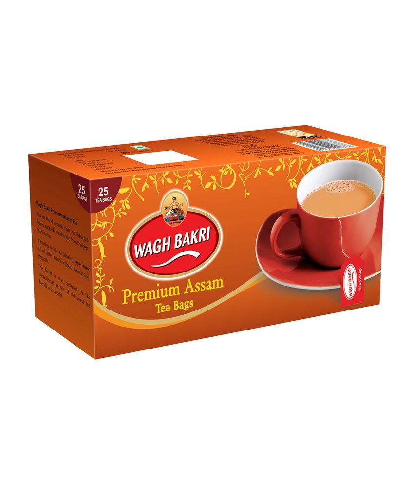 Wagh Bakri Premium Assam Tea bags 200 gm Buy Wagh Bakri Premium