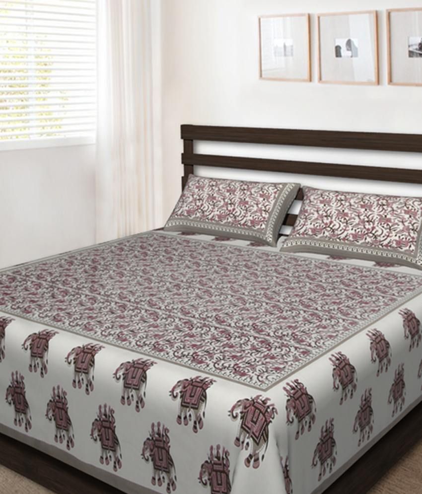     			Uniqchoice King Cotton Animal Bed Sheet