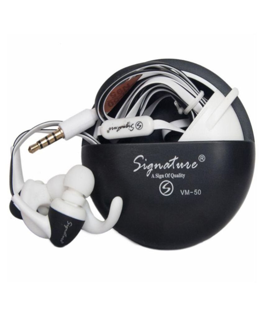 Signature Earphones Price In India 