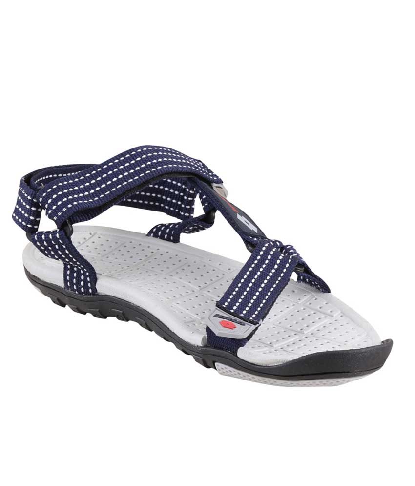50% OFF on Lotto Blue Floater Sandals on Snapdeal