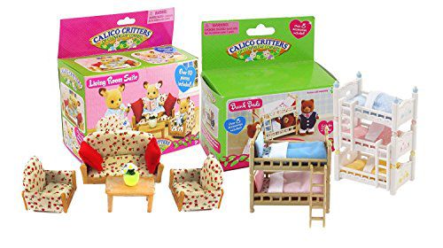 Calico Critters Bunk Beds Triple, Calico Critters Triple Bunk Beds