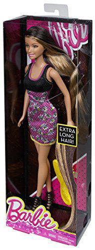 Mattel Barbie Long Hair Doll, Brunette - Buy Mattel Barbie Long Hair Doll,  Brunette Online at Low Price - Snapdeal