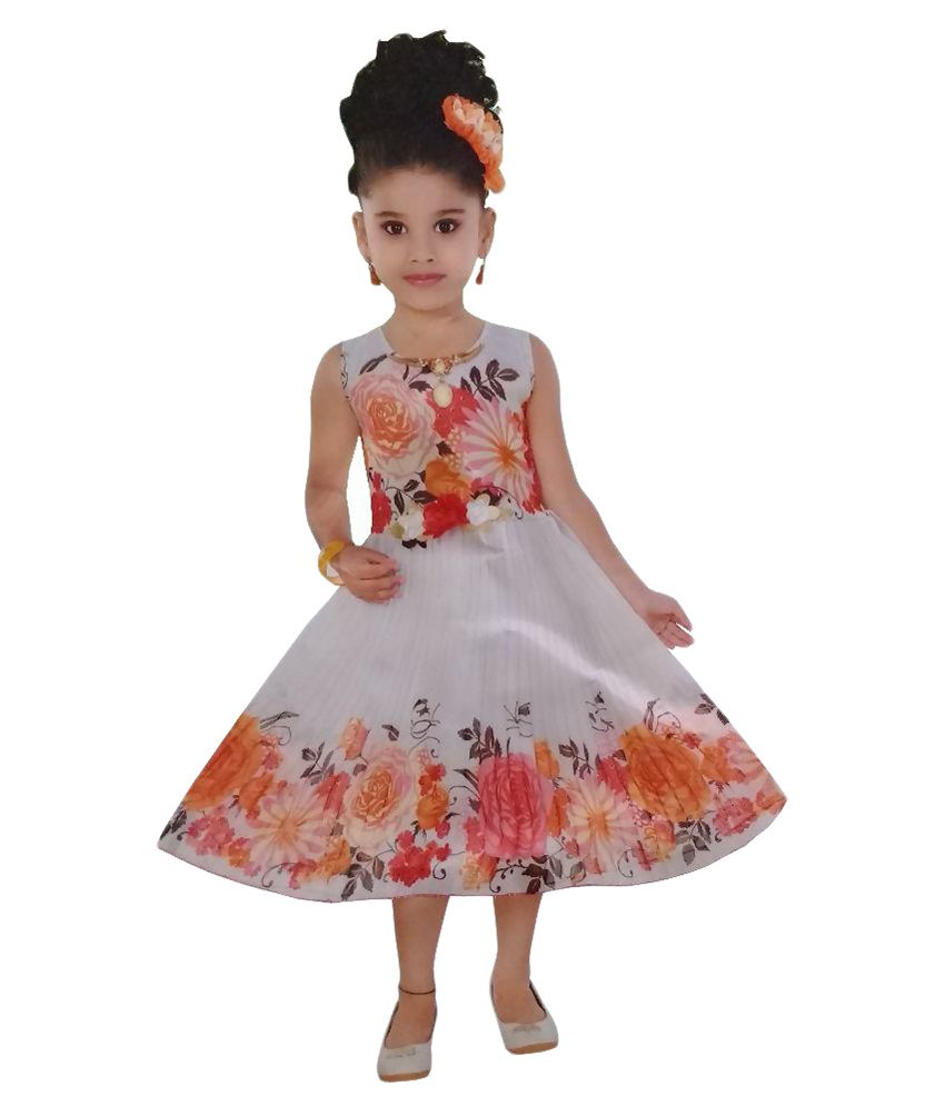 simple silk frock