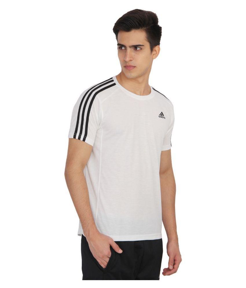 adidas white t shirt price