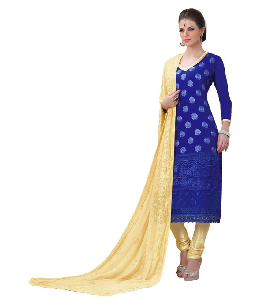 chiffon suits designs