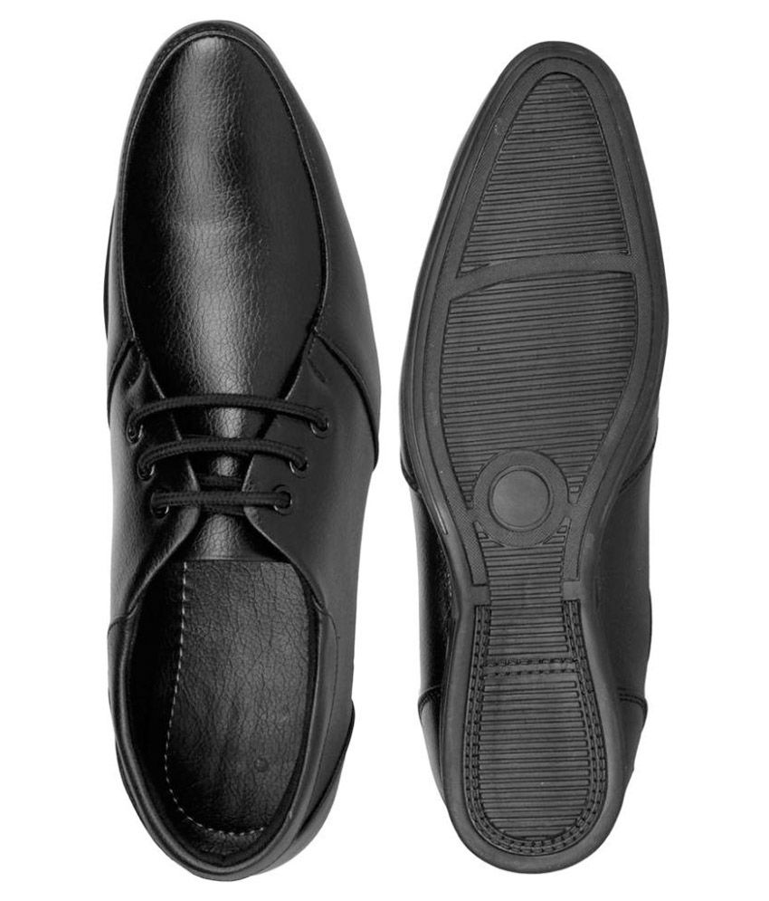 Knight Ace Black Formal Shoes Price in India Buy Knight