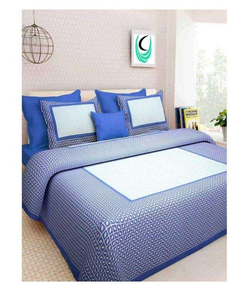 Bombay Spreads King Cotton Traditional Bed Sheet Buy Bombay Spreads